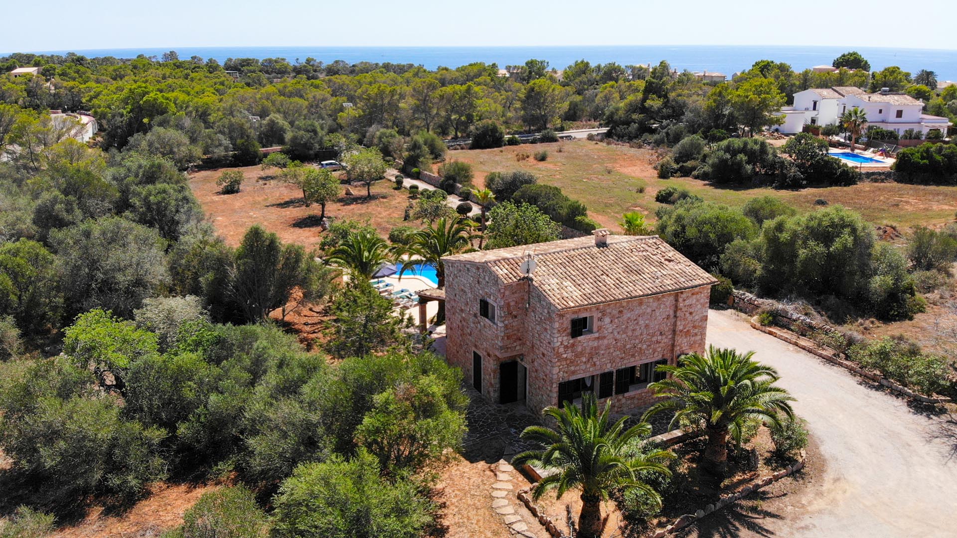 Finca con gran parcela y alrededores en Santanyí, Mallorca