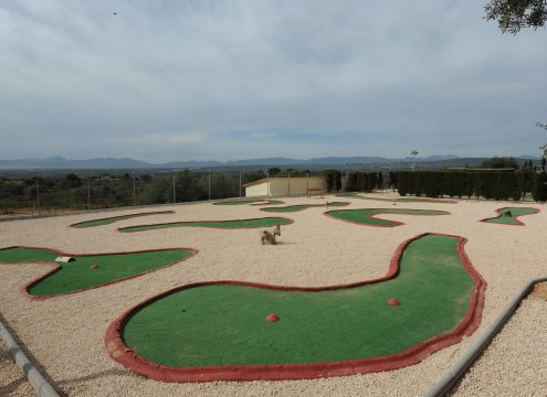 Minigolfplatz zum Genießen im Freien