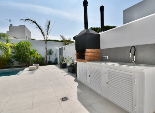 Grill und Außenküche