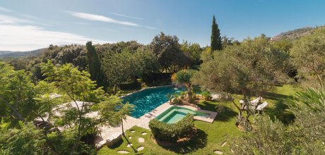 Preciosa villa con impresionantes vistas panorámicas sobre la bahía de Puerto Pollença, piscina & jacuzzi