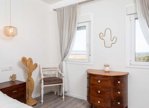 Bereich, in dem ein optionaler, abgelegener Arbeitsbereich mit schöner Aussicht eingerichtet werden kann